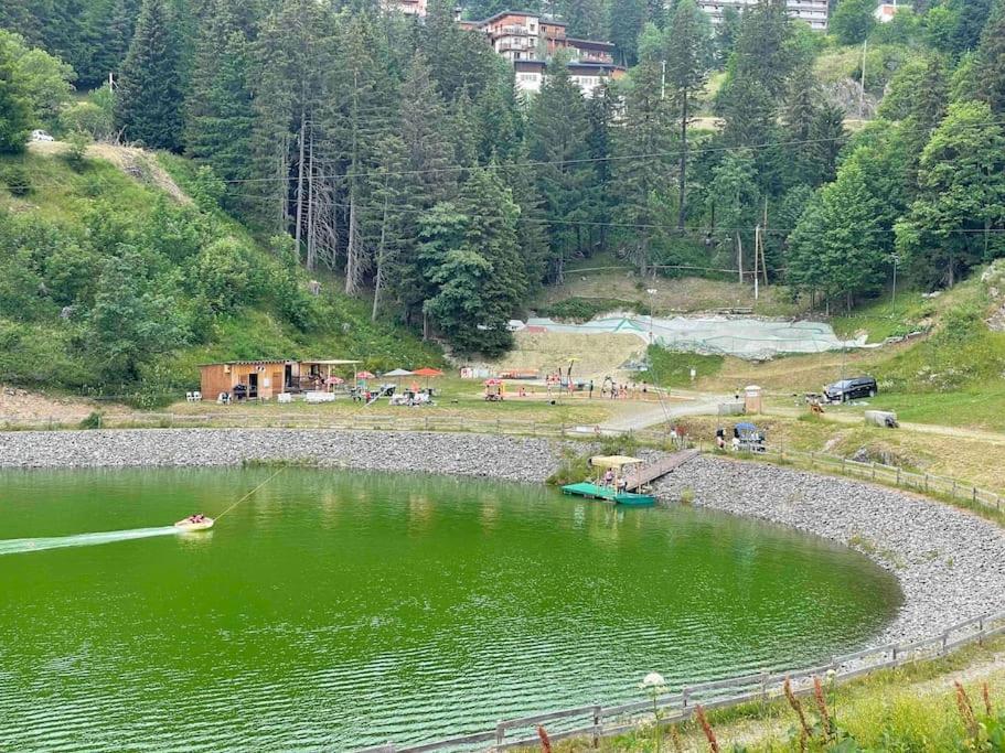 Studio Refait A Neuf Avec Balcon - Famille - Parking Couvert Chamrousse Eksteriør bilde